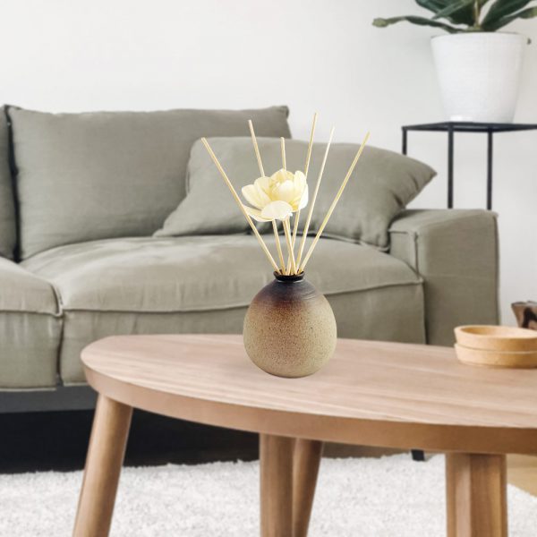 Wholesale Ceramic Reed Diffuser Sola Flower