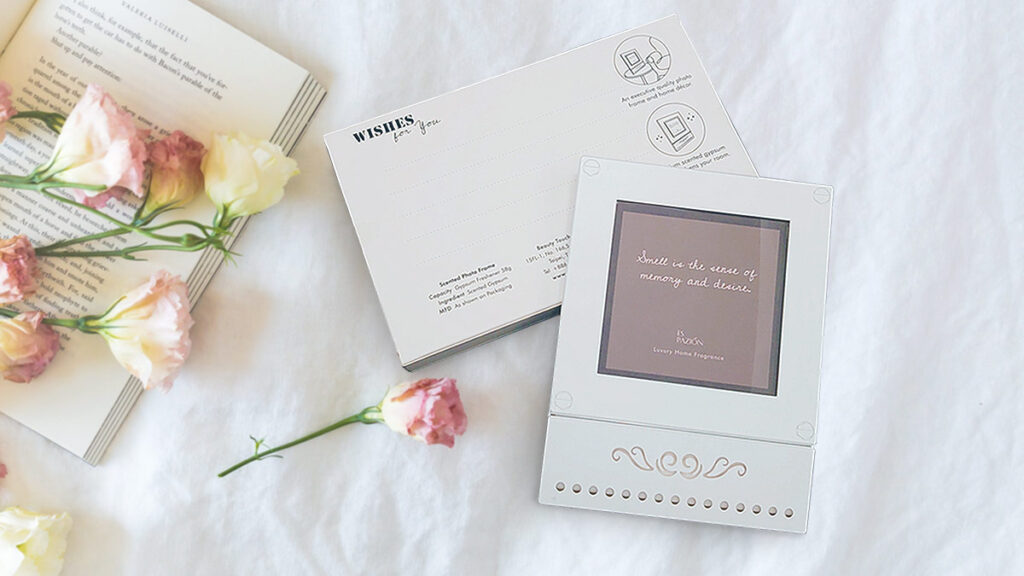 Scented Photo Frame Wedding Gift Idea Beauty Touch