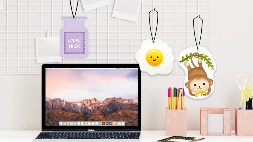 custom hanging air freshener beauty touch